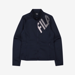 Fila Slim Track Top - Naisten Liivit - Laivastonsininen | FI-37705